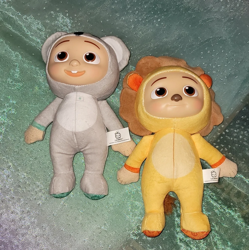 CoCo melon JJ Koala Lion Plush Stuffed Animal two 8